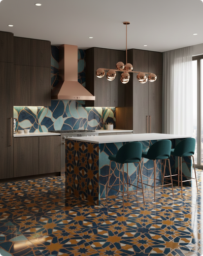 Rustic Textured Tiles
